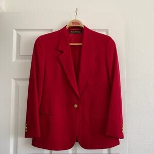 Brooks Brothers Red Single-Button Blazer